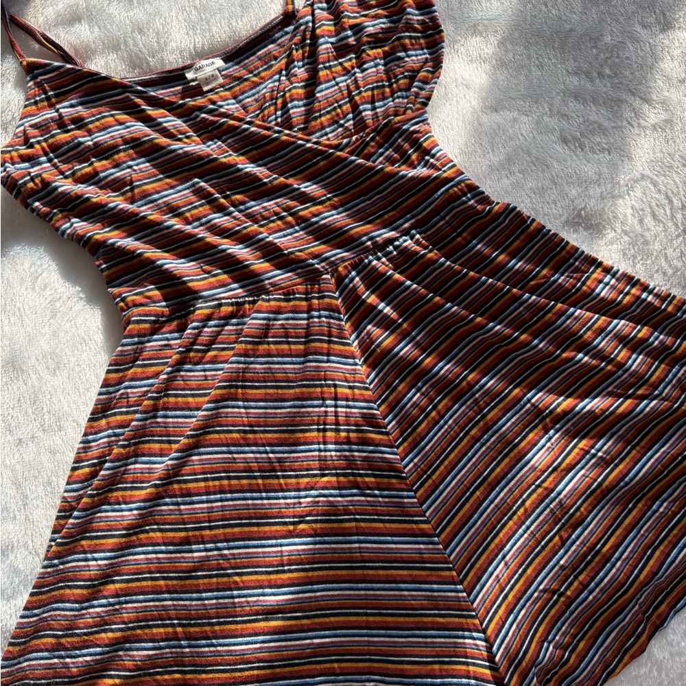 Garage Colorful Striped Romper